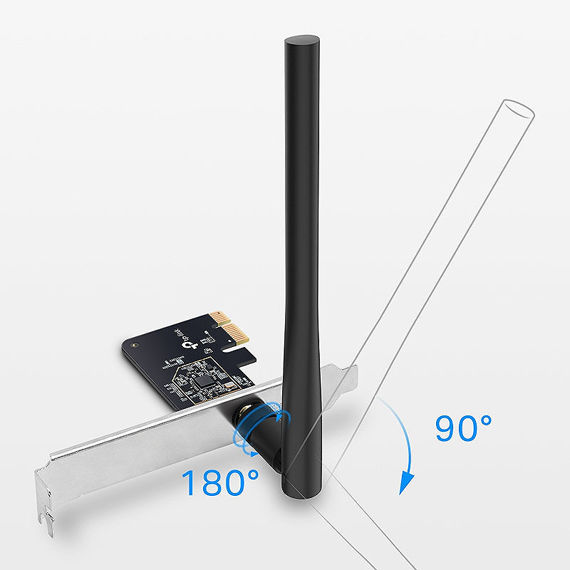 TP-Link Archer T2E Intern WLAN 433 Mbit/s - Billede 3